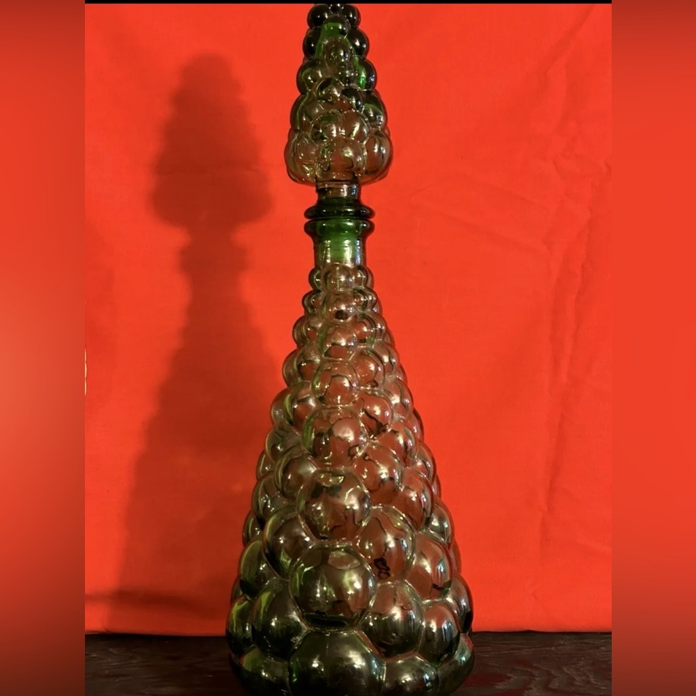 Vintage vegetable oil container.
